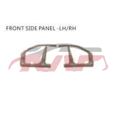 For Chevrolet 20167307 front Side Panel , Sight Auto Part, Chevrolet  Water Tank Guide Palte-
