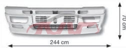 For Isuzu 1704giga 94-dec 07 front Bumper , Ftr Car Accessories Catalog, Isuzu   Car Body Parts