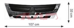 For Mitsubishi 17082012 Canter&nbsp;grille Chrome Narrow Cab&nbsp;, Mitsubishi  Car Lamps, Canter Auto Parts Manufacturer-