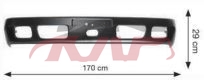 For Hino 2270for 300 Wide&nbsp;front Bumper Bar Steel Narrow Cab&nbsp;, 300 Accessories, Hino   Car Body Parts-