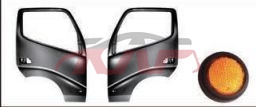 For Toyota 1715dyna 01-on door Shell With Mirror Redlector Holes , Dyna Car Accessories Catalog, Toyota  Auto Lamps
