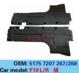 For Bmw 846f10/f11/f18 2010-2017&nbsp;rear Under Body&nbsp;l 51757207267   R 51757207268, 5  Car Parts, Bmw   Automotive Parts-L 51757207267   R 51757207268