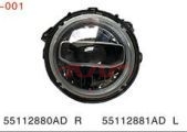 For Jeep 17312018 Wrangler Jl&nbsp;head Lamp&nbsp;r  55112880ad  L 55221881ad, Wrangler Auto Parts, Jeep  Auto Parts-R  55112880AD  L 55221881AD