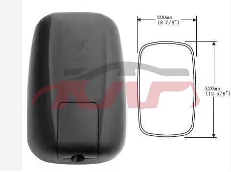 For Hyundai 1537hd35/hd45/hd65/hd75  2010-2016&nbsp;door Mirror&nbsp;87620-5l700   87610-5l700   87110-45200, Hd Auto Parts Prices, Hyundai  Auto Parts-87620-5L700   87610-5L700   87110-45200