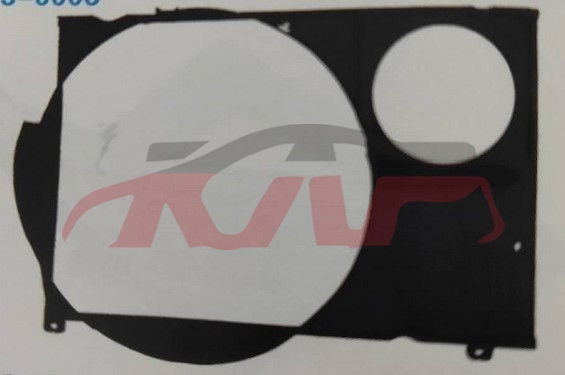 For Toyota 2011171992 Crown 3.0&nbsp;fan Shroud, Single Holes&nbsp;916711-46020, Toyota  Auto Electric Fan, Crown  Accessories-916711-46020