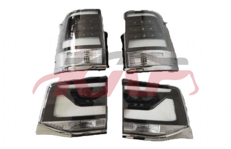 For Toyota 2352016-2018 Landcruiser Fj200&nbsp;tail Lamp,black&nbsp;, Toyota   Car Led Taillights, Land Cruiser Auto Accessorie-