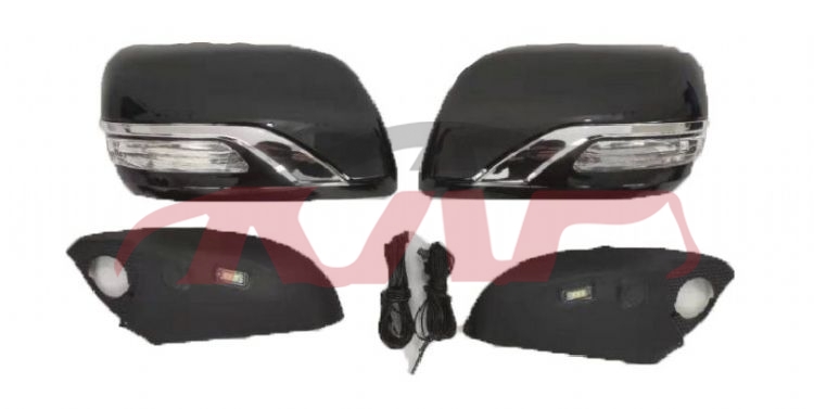 For Toyota 2352016-2018 Landcruiser Fj200&nbsp;mirror Shellwith Bright)+base&nbsp;, Toyota  Auto Parts, Land Cruiser Automotive Parts-