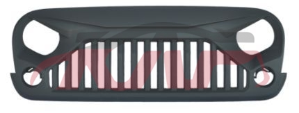 For Jeep 11362007-2017 Wrangler Jk&nbsp;grille, Black&nbsp;, Jeep   Automotive Parts, Wrangler Car Parts Catalog-
