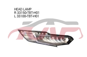For Honda 11252016 Crider Gj7&nbsp;head Lamp&nbsp;r 33150-tbt-h01 L 33100-tbt-h01, Honda  Car Lamps, Crider Auto Part-R 33150-TBT-H01 L 33100-TBT-H01