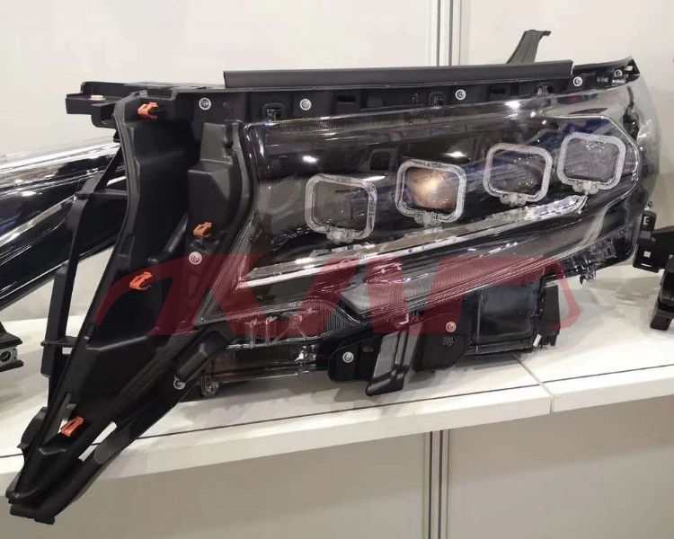 For Toyota 10172018-2020 Prado&nbsp;head Lamp,refit,4 Lens&nbsp;, Prado Automobile Parts, Toyota   Stard Halogen Headlight Bulb-