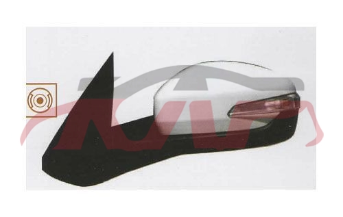 For Mazda 1151hama-v70&nbsp;rearview Mirror&nbsp;, Haima Automotive Parts, Mazda  Auto Lamp-