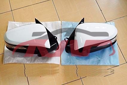 For Toyota 3062016 Fortuner&nbsp;review Side Mirror Small Assembly&nbsp;2016奔跑者倒车镜, 电动, 5线, 白色壳, Fortuner Car Pardiscountce, Toyota  Car Parts-2016奔跑者倒车镜, 电动, 5线, 白色壳