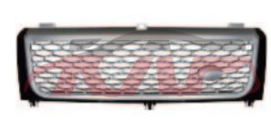 For Land Rover 1216range Rover Vogue 2002-2004&nbsp;front Upper Grille All Black&nbsp;, Range Rover  Vogue Automotive Parts, Land Rover  Car Parts-