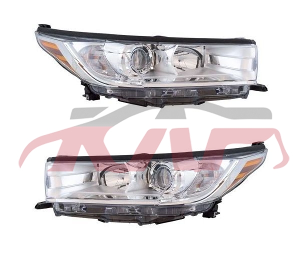 For Toyota 11082018-2020 High Lander&nbsp;head Lamp&nbsp;r 81110-0e330  L81150-0e330, Toyota  Head Light, Highlander Car Spare Parts-R 81110-0E330  L81150-0E330