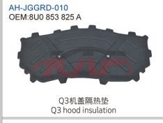For Audi 7962012 Q3&nbsp;insulation Cover Pad&nbsp;8u0853825a, Q3 Accessories, Audi  Car Lamps-8U0853825A