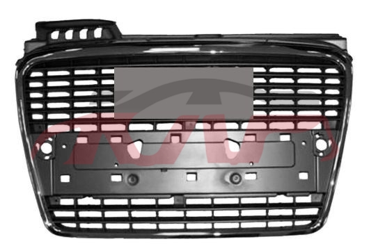 For Audi 14052005-2008 A4 （b7）&nbsp;grille&nbsp;8e0853651j1qp   8e0853651q1qp, A4 Auto Parts Catalog, Audi  Auto Part-8E0853651J1QP   8E0853651Q1QP