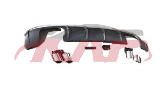 For Audi 1468a3  18 rear Lip Tail Throat Kit , A3 Automotive Accessories, Audi  Auto Lamps