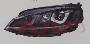 For V.w. 1742golf 7 R&nbsp;head Lamp&nbsp;5g1941753a   5g1941754a, V.w.  Auto Lamps, Golf Car Parts Shipping Price-5G1941753A   5G1941754A