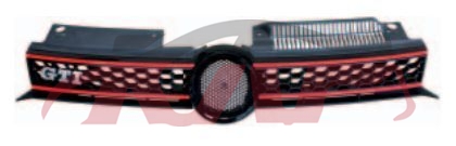 For V.w. 1747goif 6 Gti&nbsp;gti Grille Gti&nbsp;5k0853651c/5k0 853 601, V.w.  Auto Lamp, Golf Automotive Parts Headquarters Price-5K0853651C/5K0 853 601