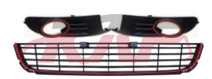 For V.w. 750golf 6&nbsp;refit Bumper Grille&nbsp;, Golf Replacement Parts For Cars, V.w.  Auto Lamp-