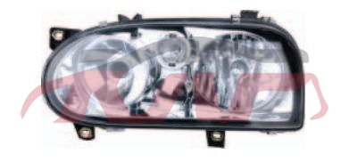 For V.w. 2017491992-1997 Goif 3&nbsp;head Lamp&nbsp;1h6941017af/018af, Golf Parts Suvs Price, V.w.  Auto Lamp-1H6941017AF/018AF