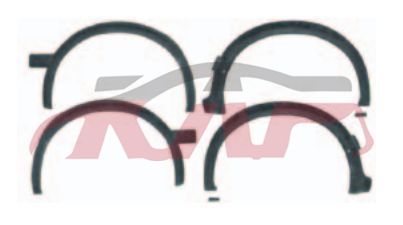 For V.w. 2017521984-1994 Golf Ii&nbsp;wheel Eyebrow&nbsp;, V.w.  Auto Lamps, Golf Accessories-