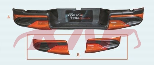 For Toyota 2023115 Hilux Revo rear Body Kits , Toyota   Automotive Parts, Hilux  Accessories-