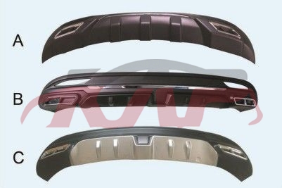 For Hyundai 14962015 Sonata&nbsp;rear Diffuser&nbsp;, Sonata Accessories Price, Hyundai  Car Parts-
