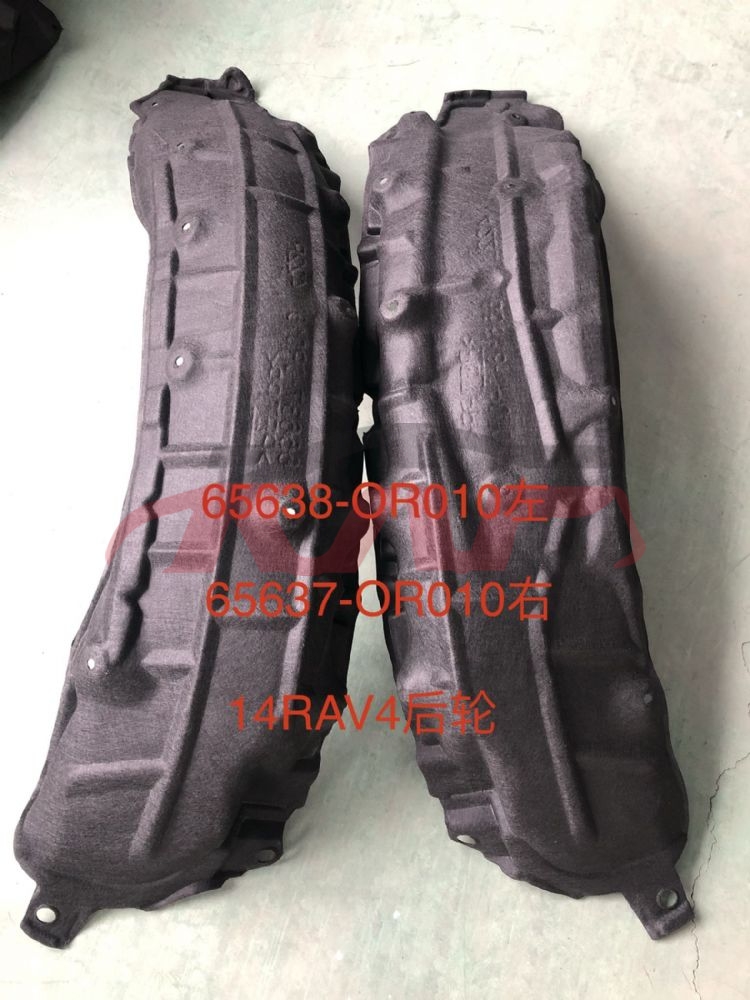 For Toyota 2412014-2015 Rav4&nbsp;inner Fender&nbsp;65638-or010 65637-or010, Toyota  Inside Fender，fender Flares, Rav4 List Of Auto Parts-65638-OR010 65637-OR010
