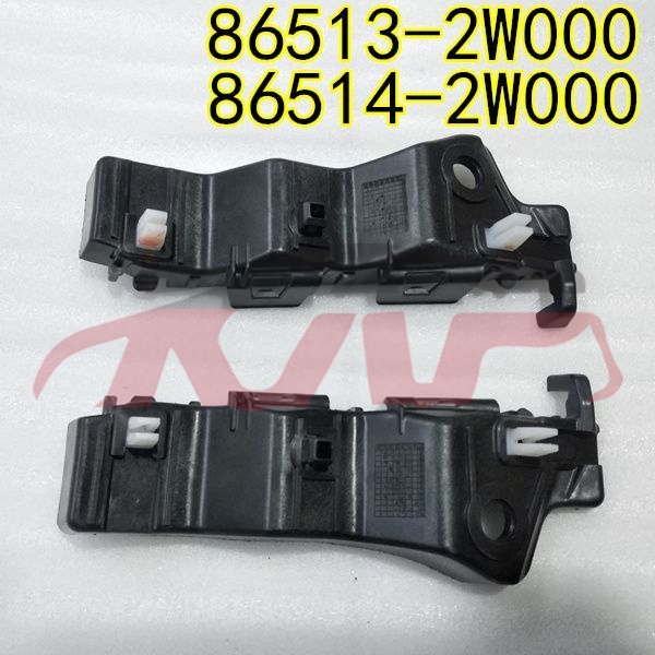 For Hyundai 13562013 Santafe&nbsp;front Bumper Bracket&nbsp;l86514-2w000  R86513-2w000	, Hyundai  Driver Side Front Bumper Bracket, Santafe Parts-L86514-2W000  R86513-2W000	