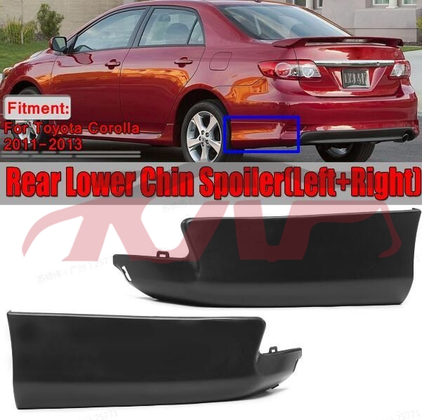 For Toyota 2052010 Corolla Usa&nbsp;rear Bumper Guard&nbsp;, Toyota  Auto Lamp, Corolla Automotive Accessorie-