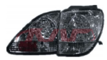 适用于雷克萨斯RX330 99-03款后尾灯，1套4只价 , 雷克萨斯 汽车配件, RX SUV 汽车配件目录-