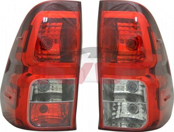 For Toyota 2312015 Hilux Revo&nbsp;tail Lamp Left Driving-left Red Right White B Line, No Bulb&nbsp;l 81560-0k270 R 81550-0k260, Toyota  Car Tail Lamp, Hilux Car Parts Discount-L 81560-0K270 R 81550-0K260