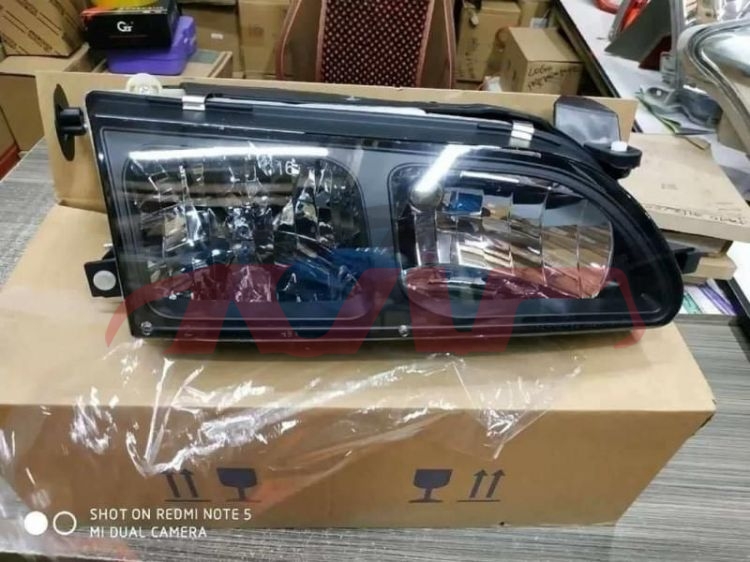 For Toyota 202731992-1994 Ae100&nbsp;head Lamp, Black&nbsp;312-1104-b, Corolla Auto Parts, Toyota  Car Parts-312-1104-B
