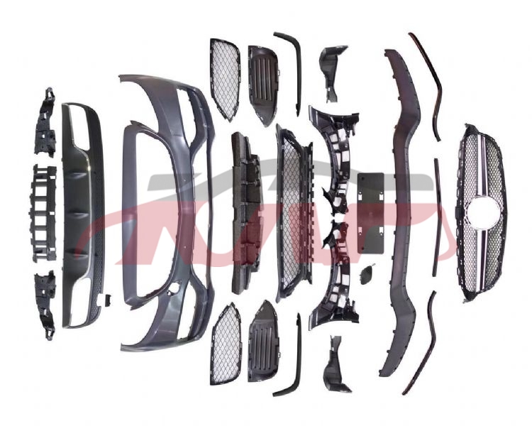 For Benz 472w205  14-18 Sport&nbsp;amg Body Kit&nbsp;, C-class Automotive Parts, Benz  Side Door Moulding Trim-