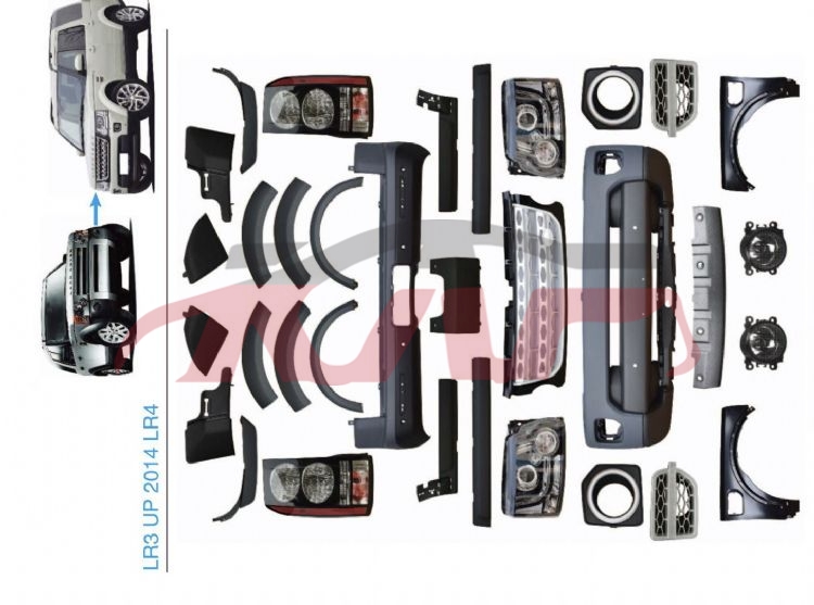 For Land Rover 1223discovery 3&nbsp;refit Kit&nbsp;, Land Rover  Car Lamps, Discovery 3 Auto Parts Price-