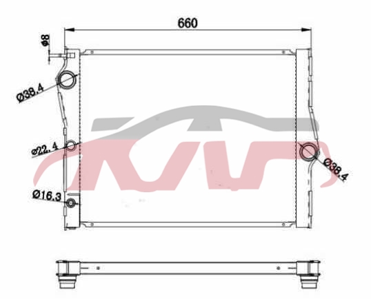 For Bmw 3668f15 2014-2018&nbsp;radiator&nbsp;17117585036, Bmw   Automotive Accessories, X5 Automotive Accessories Price-17117585036