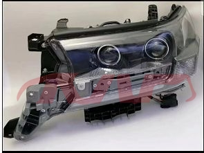 For Toyota 2352016-2018 Landcruiser Fj200&nbsp;head Lamp, Black&nbsp;l 81106-6k050  R 81105-6k050, Toyota  Auto Lamps, Land Cruiser Automobile Parts-L 81106-6K050  R 81105-6K050