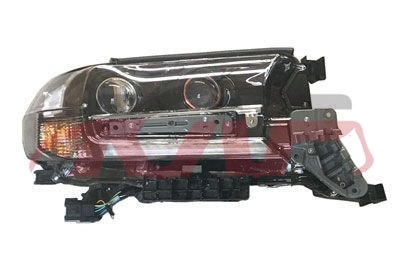 For Toyota 2352016-2018 Landcruiser Fj200&nbsp;head Lamp, Black&nbsp;l 81106-6k050  R 81105-6k050, Toyota  Auto Lamps, Land Cruiser Automobile Parts-L 81106-6K050  R 81105-6K050
