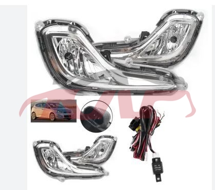 For Hyundai 15172011-2013 Accent&nbsp;fog Lamp Assy&nbsp;, Hyundai   Led Fog Light Assembly, Accent Car Accessories-