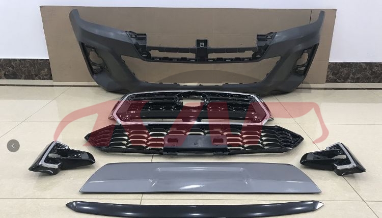 For Toyota 11232018 Hilux Recco&nbsp;front Bumper Assenbly&nbsp;, Hilux Car Accessorie, Toyota  Grille Guard-