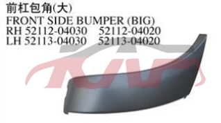For Toyota 9732005-2011 Tacoma&nbsp;bumper Side, Big&nbsp;r 52112-04030 52112-04020   L 52113-04030 52113-04020, Toyota  Car Parts, Tacoma Auto Parts Prices-R 52112-04030 52112-04020   L 52113-04030 52113-04020