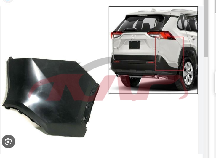 For Toyota 18882019-2020 Rav4 Usa&nbsp;side Board For Rr.bumper&nbsp;l 52162-42944    R 52161-42944, Rav4 Auto Part Price, Toyota  Body Fender-L 52162-42944    R 52161-42944