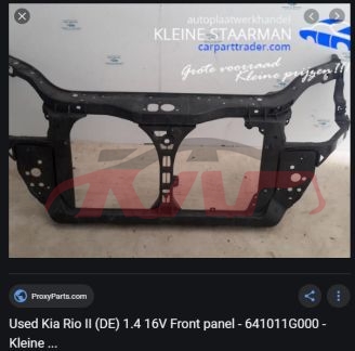 For Kia 15712012 Rio Sedan)&nbsp;water Tank Bracket&nbsp;641011g000, Kia  Water Tank Frame Car, Rio Auto Parts-641011G000