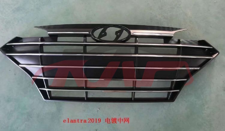 For Hyundai 19052019-2020 Elantra&nbsp;grille Chrome&nbsp;86350-f2bb0   86350f2ba0, Hyundai  Grille Guard, Elantra Car Accessories Catalog-86350-F2BB0   86350F2BA0