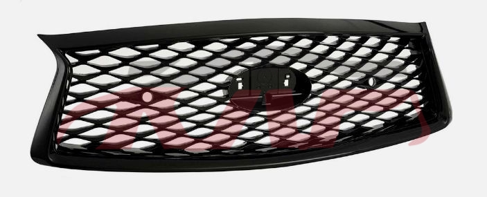 For Infiniti 21302018-2023 Q50&nbsp;grille  Full High Gross Black W/radar Hole &w/o Camera Hole&nbsp;f2310-6hh1c, Infiniti  Plastic Grille, Q50 Car Spare Parts-F2310-6HH1C