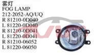 For Toyota 23452012  Avensis fog Lamp 81210-0d040, 81220-06050, Toyota  Car Lamps, Avensis Carparts Price81210-0D040, 81220-06050