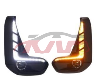 For Toyota 20382021 Hilux Rocco&nbsp;fog Lamp Cover W/running Lampwhite+yellow)&nbsp;, Toyota   Automotive Parts, Hilux Advance Auto Parts-