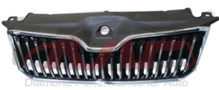 For Skoda 23472016 Superb&nbsp;grille&nbsp;3v0853653a, Superb Parts For Cars, Skoda  Grills Assembly-3V0853653A