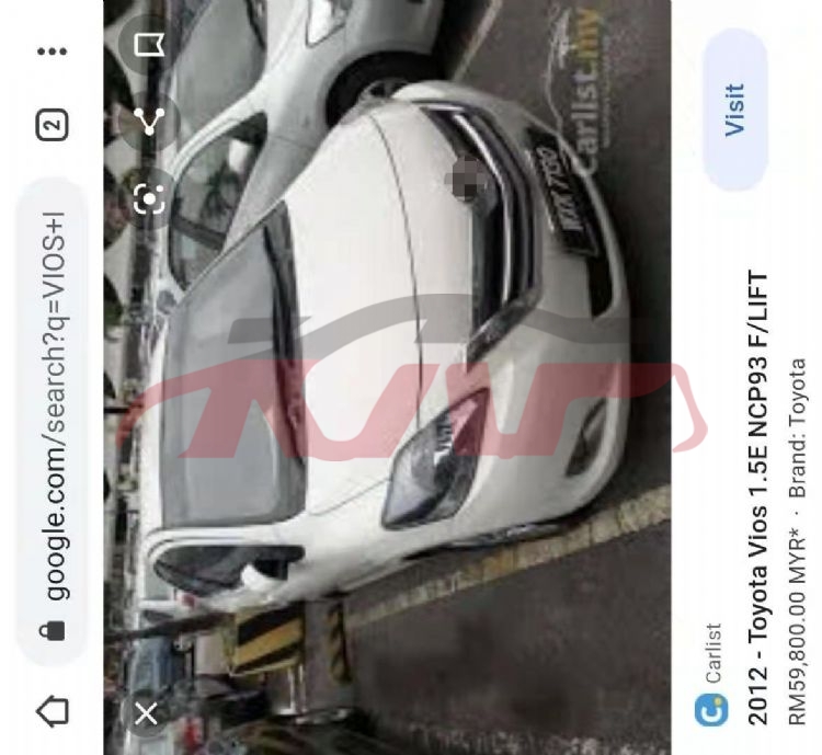 For Toyota 27332008 Yaris 4d&nbsp;head Lamp, Yellow&nbsp;, Yaris Car Accessories Catalog, Toyota  Car Headlight-